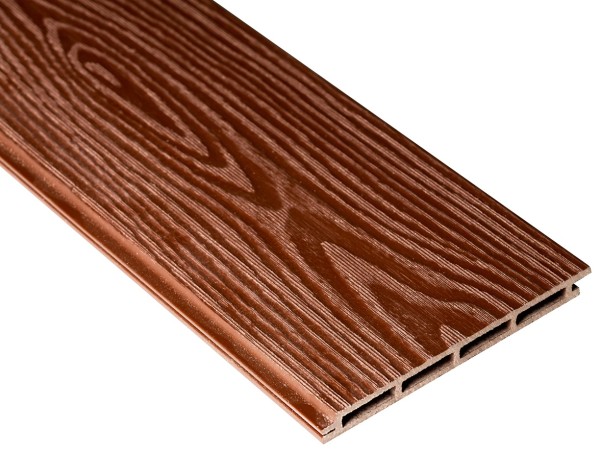 Фасадная доска из ДПК 3D Faynag - Шоколад купить в Барнауле