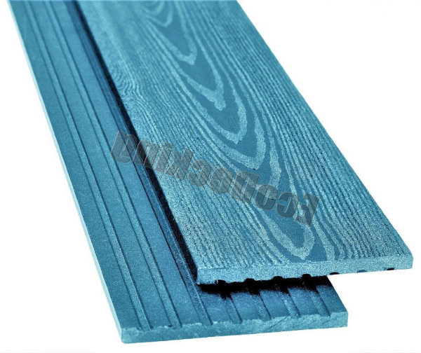 Заборная доска   из ДПК ECODECKING Лазурь купить в Барнауле