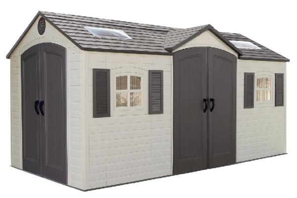 Сарай пластиковый LifeTime 15x8 DD купить в Барнауле