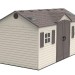 Сарай пластиковый LifeTime 15x8 DD купить в Барнауле