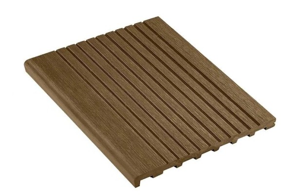 Ступень полнотелая из ДПК Deckart Step Орех купить в Барнауле