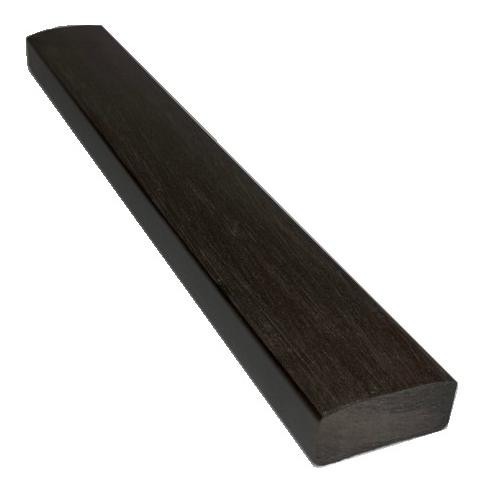 Лавочный брус Ecodecking Некст полнотелый брашированный 70х35 венге купить в Барнауле