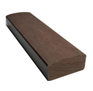 Лавочный брус Ecodecking Некст полнотелый брашированный 70х35 шоколад купить в Барнауле