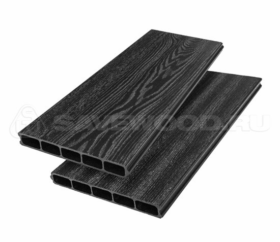 Грядочная доска ДПК 3D Savewood SW Rumex Чёрный купить в Барнауле