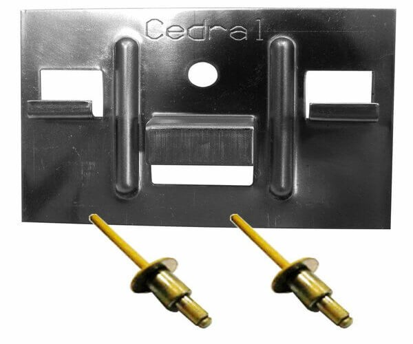 КЛЯММЕР + ЗАКЛЁПКА ДЛЯ CEDRAL CLICK 250 ШТ купить в Барнауле