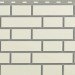 Фасадная панель Альта-Профиль, Кирпич Клинкерный, Белый купить в Барнауле