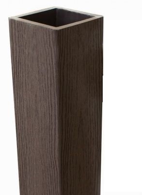 Столб опорный Woodvex Co-Extrusion Венге купить в Барнауле