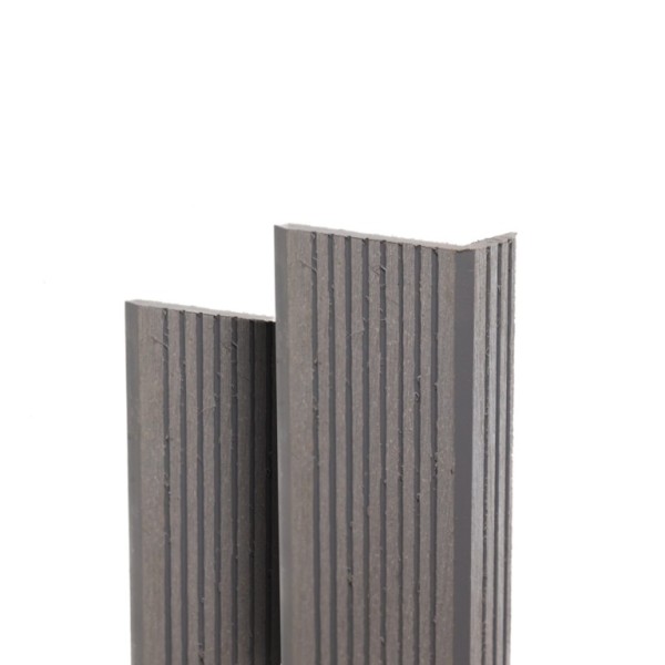 Угол торцевой Ecodecking Техно 70х35x3000 Серый купить в Барнауле Угол торцевой Ecodecking Техно 70х35x3000 Серый купить в Барнауле