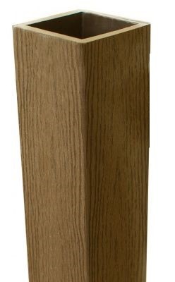 Столб опорный Woodvex Co-Extrusion Вуд купить в Барнауле