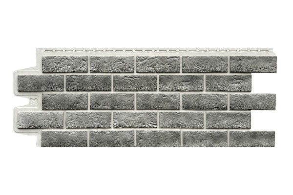 Фасадная панель Grand Line Состаренный кирпич Элит гранит, ШОВ белый купить в Барнауле Фасадная панель Grand Line Состаренный кирпич Элит гранит, ШОВ белый купить в Барнауле