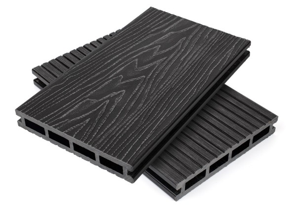 Террасная доская ДПК NanoWood Nature 3D пустотелая Графит купить в Барнауле
