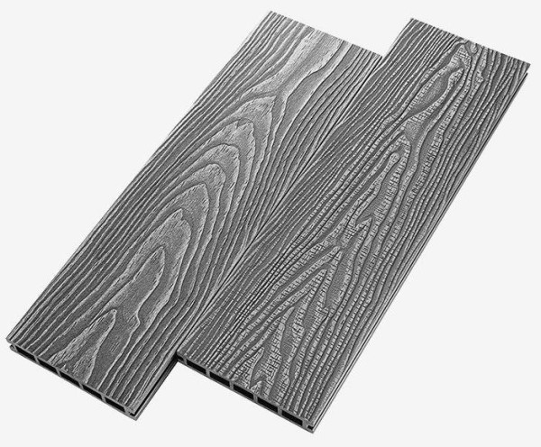 Террасная доска из ДПК RusDecking Unodeck Vintage - Серый купить в Барнауле