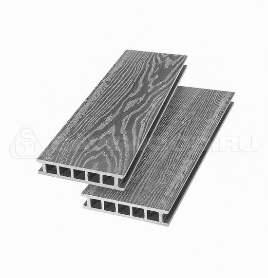 Террасная доска из ДПК SW-Fagus «SaveWood» пепельный купить в Барнауле